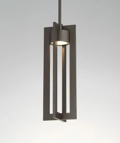 Wholesale 👏 WAC Lighting Chamber LED Outdoor Pendant In Bronze 🧨 -Kichler Sales Store 0301831b09148b6a 8639 w800 h800 b0 p0