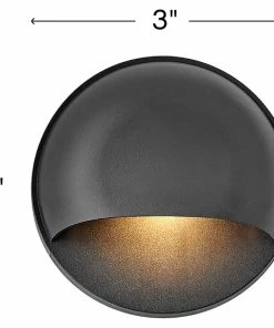 Best Pirce 🎁 Hinkley Nuvi Round Deck Sconce, Black 👏 -Kichler Sales Store 06113683027d4d7c 6609 w800 h800 b1 p0