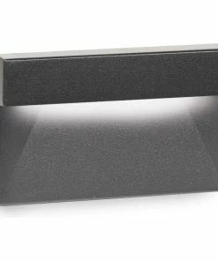 Best Pirce ✨ WAC Lighting LED Horizontal Ledge Step And Wall Light, Black 🤩