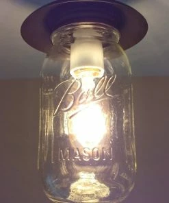 Brand new 😉 The Lamp Goods Mason Jar Exterior Porch Farmhouse Ceiling Light Fixture 🛒 -Kichler Sales Store 1d61f3f50b76f695 2530 w800 h800 b0 p0