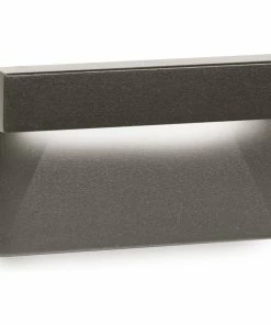 Promo 🧨 WAC Lighting LED Horizontal Ledge Step And Wall Light, Bronze ❤️