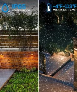 Best deal 🌟 W86 Trading Co., LLC 24-Pack Half Moon LED Deck Light 3000K Warm White Brown ⭐ -Kichler Sales Store 218100c403744643 0353 w800 h800 b0 p0