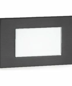 Promo 🛒 WAC Lighting LED Diffused Step And Wall Light, Black ⌛
