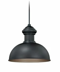 Deals 🎉 Vaxcel Franklin 10" Outdoor Pendant, Oil Burnished Bronze, 10-in. W X 9.25-in. H X 10-i 👍