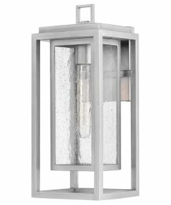 Cheapest 🥰 Hinkley Republic Medium Wall Mount Lantern, Satin Nickel 🛒