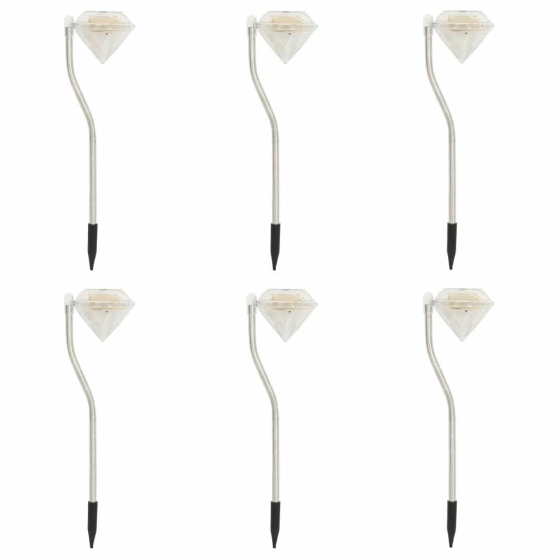 Best Sale ๐ฅ Vida XL LLC VidaXL 6x Solar LED Garden Lights Outdoor Lighting Fitting Ground Spot Path โค๏ธ 4 Best Sale ๐ฅ Vida XL LLC VidaXL 6x Solar LED Garden Lights Outdoor Lighting Fitting Ground Spot Path โค๏ธ - Image 2