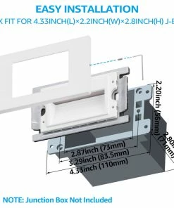Best deal 😉 W86 Trading Co., LLC 12-Pack 5W LED Step Dimmable Anti-Glare Light, 3000K Warm White, White 🥰 -Kichler Sales Store 3ee1168403759042 0355 w800 h800 b1 p0