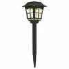 Best Sale 🎁 Elegant Furniture & Lighting Black Finish 3000K Led Outdoor Path Light Pack Of 6 😍