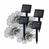 Wholesale 🔔 RDK/Nature Power Solar Powered 64 In LED String Lights-4 Pack 😉