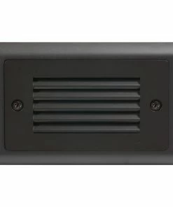 Cheap 👏 American Lighting Stair And Step Lights, Dark Bronze Finish, Horizontal Louver, 120 - 277 V ⌛