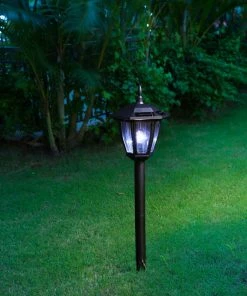 Promo 💯 Glitzhome 25.5"H Solar Wall And Stake Light (2 Functions) 🔔 -Kichler Sales Store 6701bec6008fbc01 8857 w800 h800 b0 p0