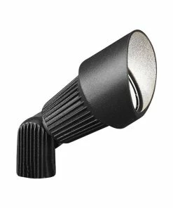 Outlet ✨ Kichler Accent 1-Light 12V, 7.5"x3"x3.5", Textured Black, Clear Glass 🤩