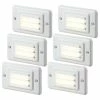 Cheapest ⭐ W86 Trading Co., LLC 6-Pack Step Lights Indoor, Wall Mount Stair Lights With Louver Faceplate, 3000K 😍 -Kichler Sales Store b431258d0377160a 2374 w800 h800 b1 p0