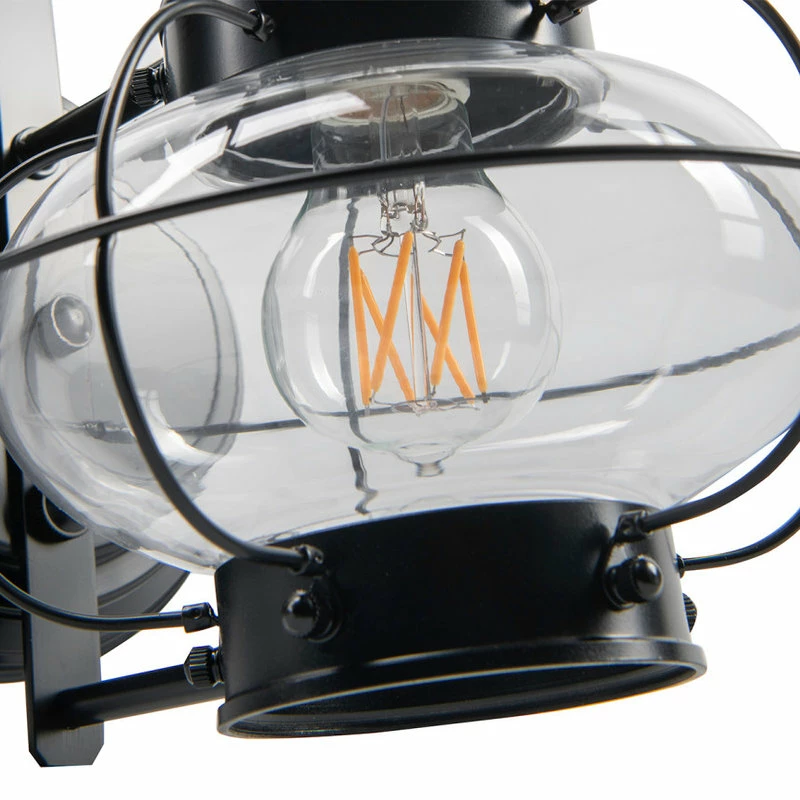 Wholesale ๐ฅฐ Norwell Lighting Cottage Onion Small Wall Light, Black ๐ 6 Wholesale ๐ฅฐ Norwell Lighting Cottage Onion Small Wall Light, Black ๐ - Image 4