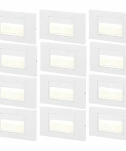 Best deal ๐ W86 Trading Co., LLC 12-Pack 5W LED Step Dimmable Anti-Glare Light, 3000K Warm White, White ๐ฅฐ
