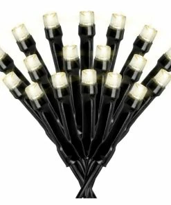 Flash Sale 🎉 Touch Of ECO 125 Solar LED String Lights, Outdoor, Warm White 🎁