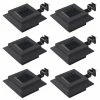 New 👍 Vida XL LLC VidaXL 6x Outdoor Solar Lamps LED Square 4.7" Black Garden Patio Path Lighting ⭐ -Kichler Sales Store dcd1230600bb907e 1177 w800 h800 b1 p0