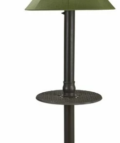 Cheap 🧨 Patio Living Concepts Catalina Table/Floor Lamp With 3" Bronze Body/Spectrum Cilantro Sunbrella Shade 🛒