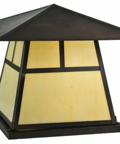 Flash Sale ❤️ Meyda Lighting 15Sq Stillwater T Mission Pier Mount ⭐