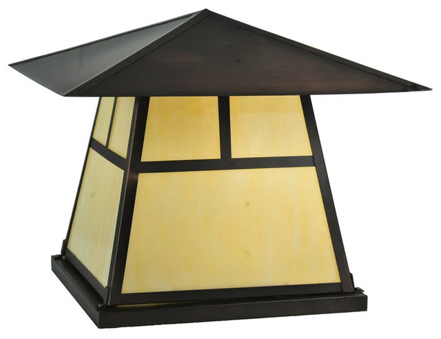 Flash Sale ❤️ Meyda Lighting 15Sq Stillwater T Mission Pier Mount ⭐ 3 Flash Sale ❤️ Meyda Lighting 15Sq Stillwater T Mission Pier Mount ⭐