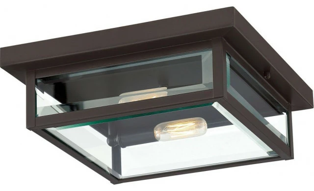 Hot Sale 🤩 Bailey Street Home Two Light Outdoor Flush Mount Western Bronze Two Light Outdoor Flush Mount 👏 3 Hot Sale 🤩 Bailey Street Home Two Light Outdoor Flush Mount Western Bronze Two Light Outdoor Flush Mount 👏