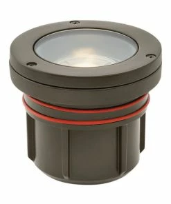 New 💯 Hinkley Flat Top Outdoor Landscape Well Light, 1-Light, LED, Bronze, 4.5"W 🔔