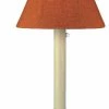 Coupon 😉 Patio Living Concepts San Juan 30" Table Lamp, Bisque/Chili Linen Shade 🎉