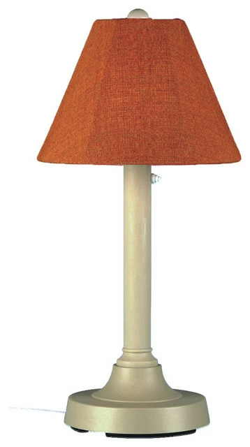 Coupon 😉 Patio Living Concepts San Juan 30" Table Lamp, Bisque/Chili Linen Shade 🎉 3 Coupon 😉 Patio Living Concepts San Juan 30" Table Lamp, Bisque/Chili Linen Shade 🎉