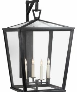 Best deal ⌛ Signature Collection Darlana Large Bracket Lantern In Bronze ✔️