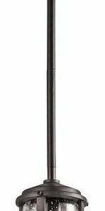 Best Sale 🛒 Kichler Lighting 49446AZ Lyndon - One Light Outdoor Pendant 🌟