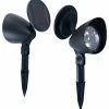 Cheap 🛒 Trademark Pure Garden Outdoor Solar Yard Spot Lights, Set Of 4 🎉
