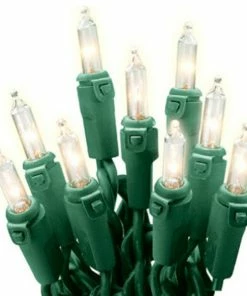 Promo 😀 Noma/Inliten-Import Holiday Wonderland 48150-88A 🎁 Christmas String-To-String 300-Light Set, Clear 🥰