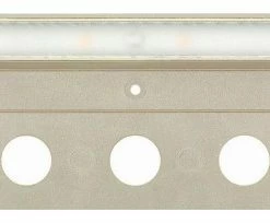 Discount 🤩 Bailey Street Home 3.5W LED Large Deck Light - 10 Inches Wide By 0.75 Inches High Sandstone 3.5W 👏