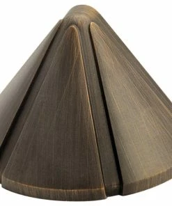 Best Sale 👍 Kichler LED Retrofit 1-LT Deck Light 15065CBR - Centennial Brass 👏