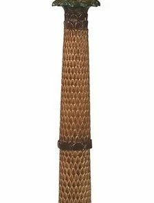 Cheapest 🌟 Patio Living Concepts Palm Outdoor Floor Lamp With Teak Sunbrella Shade 🔔