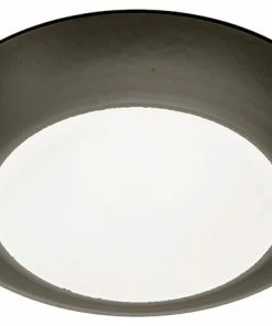 Hot Sale 👏 WAC Lighting Disc LED Energy Star Flush Mount And Retrofit Kit, Bronze ❤️