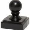 Cheapest 🧨 Prime Mailboxes Whitehall Products Ball Finial Post Cap For Mailbox Post, Black ❤️ -Kichler Sales Store home design 98