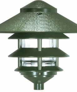 New 🥰 Satco Products Nuvo 1-Light Incandescent Green Outdoor Light Fixture ❤️